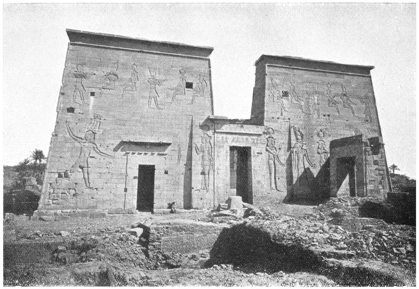 Tempel van Isis te Philae.