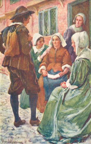 Bunyan listens to the poor women of Bedford